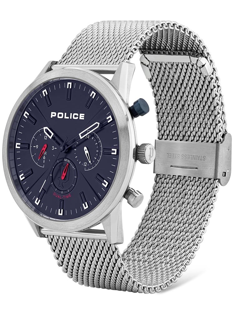 Ceas Barbati, Police, Silfra P16021JS03MM - 1 | YEO
